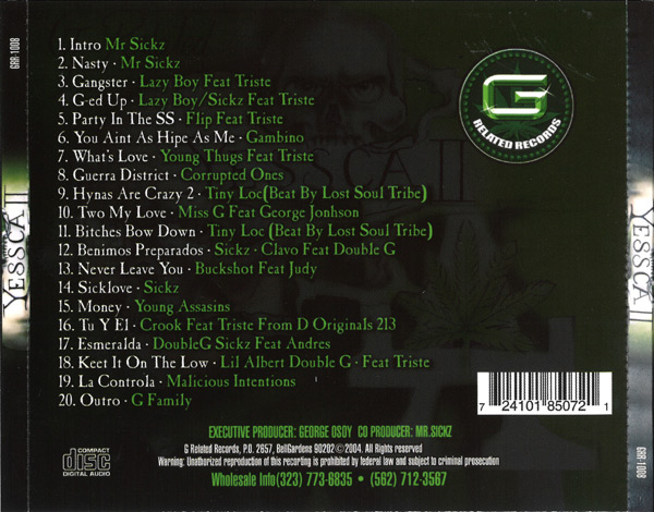 Yessca II Chicano Rap Yessca II Chicano Rap